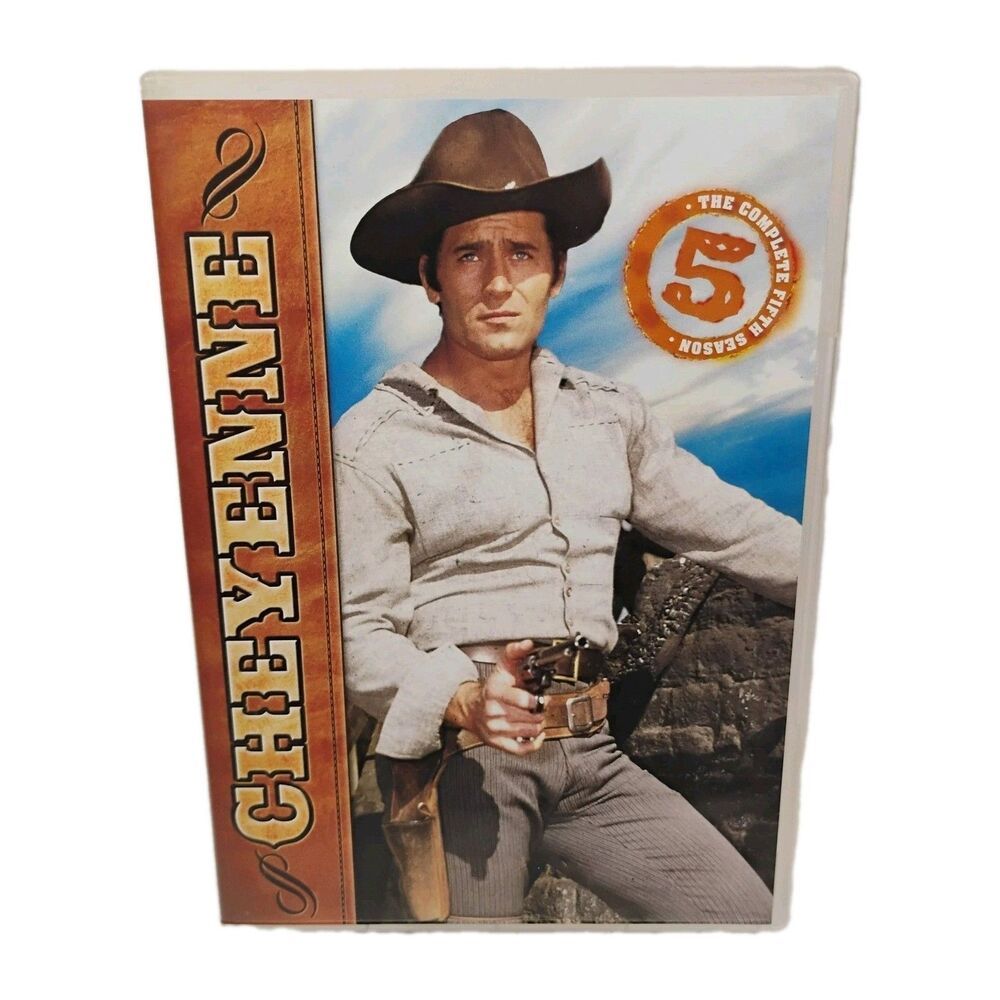 Cheyenne Season 5 DVD Set OOP Clint Walker HTF Classic 1950s Western Series